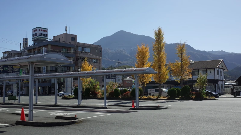 西武秩父駅のバス乗り場の画像
